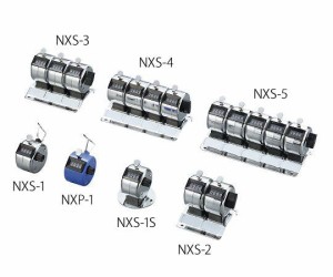 アズワン(As One) 数取器 2連 卓上タイプ  NXS-2 1個