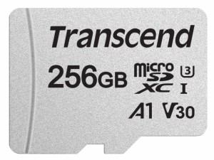 トランセンドジャパン トランセンド Transcend 【microSDXC 256GB】【UHS-I U3】【Class10】【アダプタ付】TS256GUSD300S-A