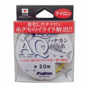 フジノライン AQナイロンハナカン回り糸 30m 1 ブライトゴールド