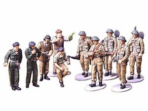 タミヤ MM 1/48 WWII イギリス歩兵セット (ヨーロッパ戦線)  (商品コード:32526)