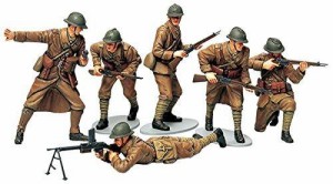 タミヤ MM 1/35 フランス歩兵セット  (商品コード:35288)