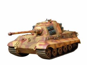 タミヤ MM 1/35 ドイツ重戦車 キングタイガー (ヘンシェル砲塔)  (商品コード:35164)