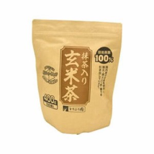 3694219   ますぶち園 オキロン 三角ティーバッグ 抹茶入玄米茶 4g