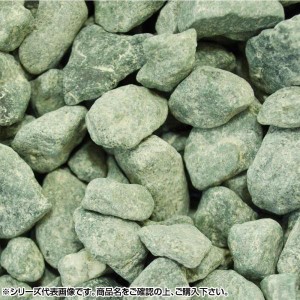 マツモト産業 ヤマト天然砂利・玉砂利 青玉砂利 5分(14〜20mm)内外 18kg (1423977)