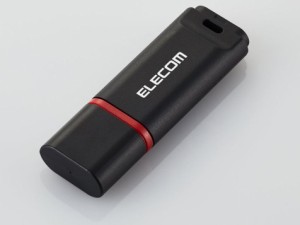 ELECOM エレコム USBメモリー/USB3.2(Gen1)/キャップ式/復旧サービス付/16GB/ブラック(MF-DRU3016GBKR)