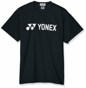 YONEX ヨネックス ユニドライティーシャツ (16501) [色 : ブラック] [サイズ : SS]