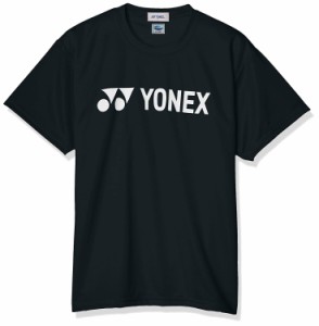 YONEX ヨネックス ユニドライティーシャツ (16501) [色 : ブラック] [サイズ : S]