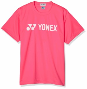 YONEX ヨネックス ユニドライティーシャツ (16501) [色 : ネオンピンク] [サイズ : SS]