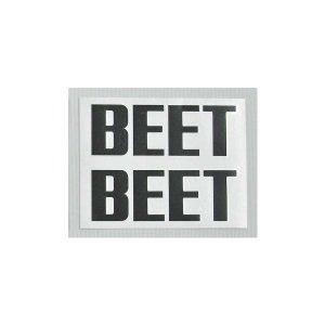 BEET JAPAN 【必ず購入前に仕様をご確認下さい】BEETステッカー BK   SMALL (0701-BS2-04)