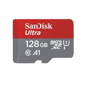 サンディスク ウルトラ microSDXC UHS-Iカード 128GB(SDSQUAR-128G-JN3MA)