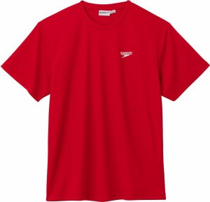 Speedo(スピード) S/S_DRY_TEE (SA32010) [色 : レッド] [サイズ : SS]