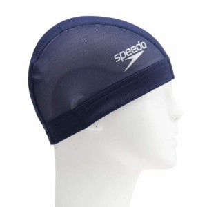 Speedo(スピード) LOGO_MESH_CAP (SE12050) [色 : ネイビーB] [サイズ : L]