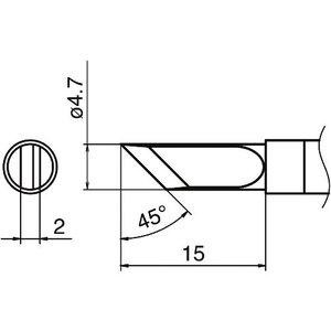 白光(HAKKO) 白光 こて先 K型