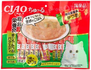 いなばペットフード ちゅーる総合栄養食鮪鰹バラエティ14g40本