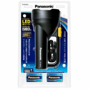 PANASONIC パナソニック パナソニック LED懐中電灯 ワイドパワー強力ライト 乾電池エボルタNEO付 BF-BS05N-K