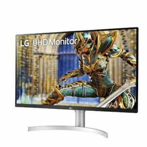 LG LG電子 LG モニター ディスプレイ 32UN650-W 31.5インチ/4K/HDR/IPS非光沢/HDMI×2、DP/FreeSync対応/スピーカー搭載/フリッカーセー