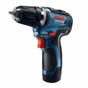 BOSCH ボッシュ Bosch Professional(ボッシュ) 10.8V コードレスドライバードリル (3.0Ahバッテリー2個・充電器・キャリングケース付) GS