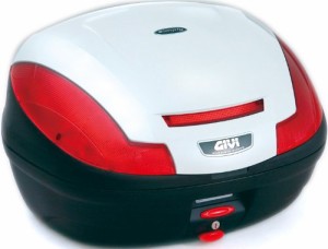 GIVI E470 モノロックケース パールホワイト47L -68056