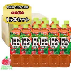 伊藤園 1日分の野菜 PET 740g 15本入 ジュース ケース まとめ買い 野菜ジュース ミックスジュース 自宅用 買い置き 箱買い まとめ買い 防