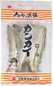 ポイント消化 送料無料 1500円 以下 珍味 ノシャップの味 北海道 ロール かんかい 135g 北海道産 おつまみ 大東食品 こまい 珍味 ロール