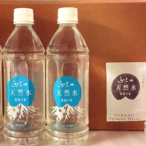 ミネラルウォーター 500ml 24本 送料無料 原始の泉 富良野天然水 500ml 北海道 ふらの ミネラルウォーター 500ml × 24本 セット