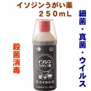 イソジンうがい薬　250mL　第3類医薬品　ポビドンヨード　シオノギヘルスケア　のどの殺菌　消毒　口臭除去　　