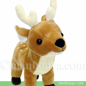 鹿 ぬいぐるみ シカ 動物 かわいい 人形 キュート販売 CUTE Sサイズ 20cm まんぼう屋ドットコム