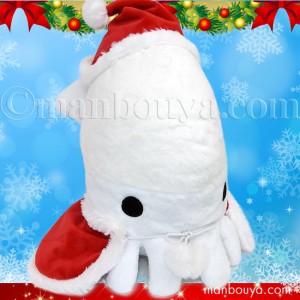 クリスマスプレゼント おもちゃ ぬいぐるみ イカ A-SHOW 栄商 ムニュマム XL 烏賊 32cm サンタ衣装