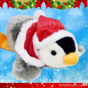 クリスマス ペンギン ぬいぐるみ 水族館 キュート販売 CUTE ベビーペンギン Mサイズ 34cm サンタ衣装