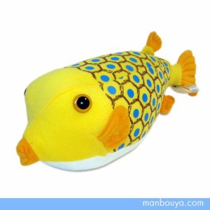 フグのぬいぐるみ 水族館 グッズ おみやげ A-SHOW（栄商）お魚シリーズ ハコフグ 27cm まんぼう屋ドットコム