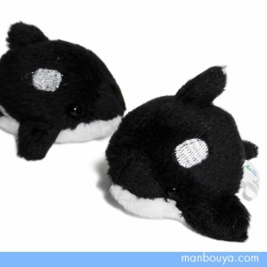 シャチ ぬいぐるみ 水族館グッズ A-SHOW ムニュマムお手玉 オルカ 5cm【メール便発送可】まんぼう屋ドットコム