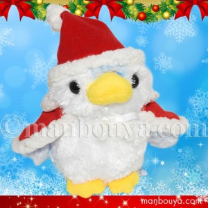クリスマス ぬいぐるみ ペンギン キュート販売 CUTE アストラペンギン ブルー SS サンタ衣装  まんぼう屋ドットコム