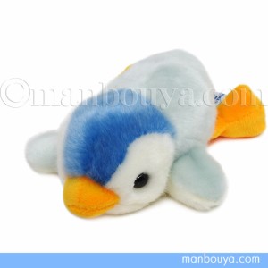 ペンギン ぬいぐるみ 水族館 お土産 キュート販売 CUTE ベビーペンギン SSサイズ ブルー 15cm まんぼう屋ドットコム