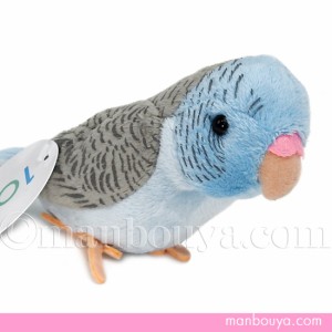 インコ ぬいぐるみ 小鳥 雑貨 TST 101 マメルリハ ブルー 18cm まんぼう屋ドットコム