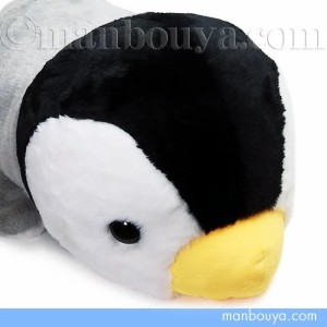 ペンギン ぬいぐるみ ふわふわ マリン 水族館 キュート販売 CUTE ぺんぎん L ブラック 59cm まんぼう屋ドットコム