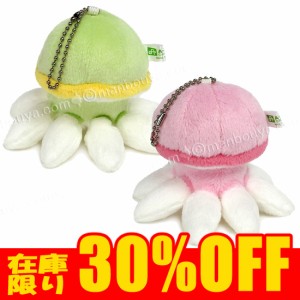 【在庫限り30%OFF】クラゲ グッズ ぬいぐるみ A-SHOW 栄商 カラージェリーフィッシュ ボールチェーン 9cm まんぼう屋ドットコム