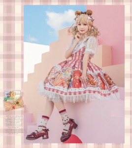 ロリータ ワンピース  ゴスロリ 衣装 ロリータ  コスプレ アニメ cosplay lolita 大きいサイズ 森ガール 甘ロリ  ゴシック ドレス 女装 