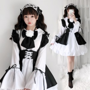 メイド　コスプレ ワンピース ロリータ ゴスロリ 衣装 ロリータ ジャンパースカート アニメ　ハロウィン cosplay lolita 大きいサイズ 森