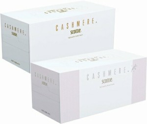 日本製紙クレシア　スコッティ（scottie)　カシミヤ　ティッシュ440枚（220組）×10箱　高品質　まとめ買い　送料無料