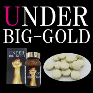 【アンダービッグゴールド(UNDER BIG GOLD)】男性サポートサプリメント メンズ