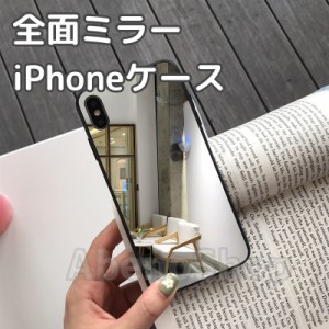 iPhone12ケース 韓国 鏡 ミラーケース おしゃれ シンプル 鏡付き iPhone12Pro