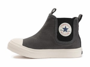 コンバース CONVERSE スニーカー キッズ 子供靴 チャイルド オールスター ライト サイドゴア HI チャコール グレー CHILD ALL STAR LIGHT