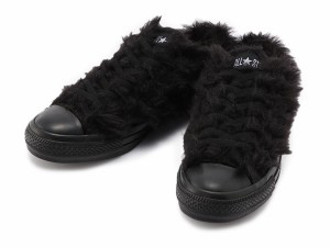 コンバース CONVERSE スニーカー ローカット メンズ レディース オールスター ファーリー オックス ブラック ALL STAR FURRY OX　