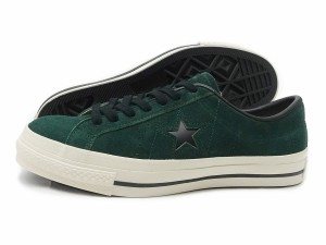 コンバース CONVERSE スニーカー メンズ レディース ローカット ワンスター J スエード グリーン/ブラック ONE STAR J SUEDE 日本製