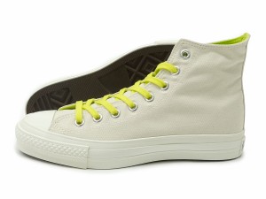 コンバース CONVERSE スニーカー メンズ レディース ハイカット キャンバス オールスター J NC HI オフホワイト/グリーン CANVAS ALL STA