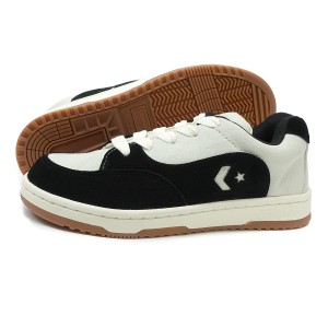 コンバース CONVERSE スニーカー メンズ レディース ツートーン SK OX  グレイ/ブラック TWOTONE SK OX