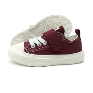 コンバース CONVERSE キッズ スニーカー 子供靴 ローカット チャイルド オールスター ライト V-1 OX ダークチェリー  CHILD ALL STAR LIG