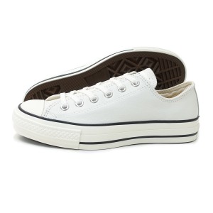 コンバース CONVERSE スニーカー ローカット メンズ レディース レザー オールスター J OX ホワイト LEATHER ALL STAR J OX 日本製