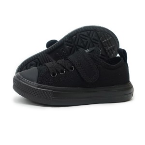 コンバース CONVERSE キッズ スニーカー 子供靴 ローカット チャイルド オールスター ライト V-1 OX ブラックモノクローム  CHILD ALL ST