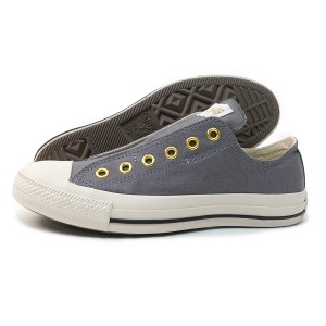 コンバース CONVERSE スニーカー スリッポン メンズ レディース オールスター スリップ 3 OX グレイ ALL STAR SLIP III OX